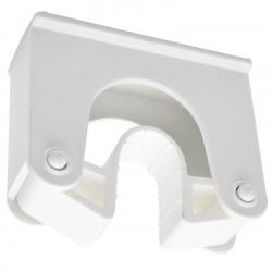 Support brosserie | Porte balai mural polypropylène Toolflex de 30 à 40 mm | 10 couleurs HOLD2 | HOLD2_1