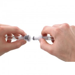 Raccord de laboratoire  | Accouplement synthétique (POM) Femelle avec embouts de tuyaux Burkle | BUR-8781-1040_1