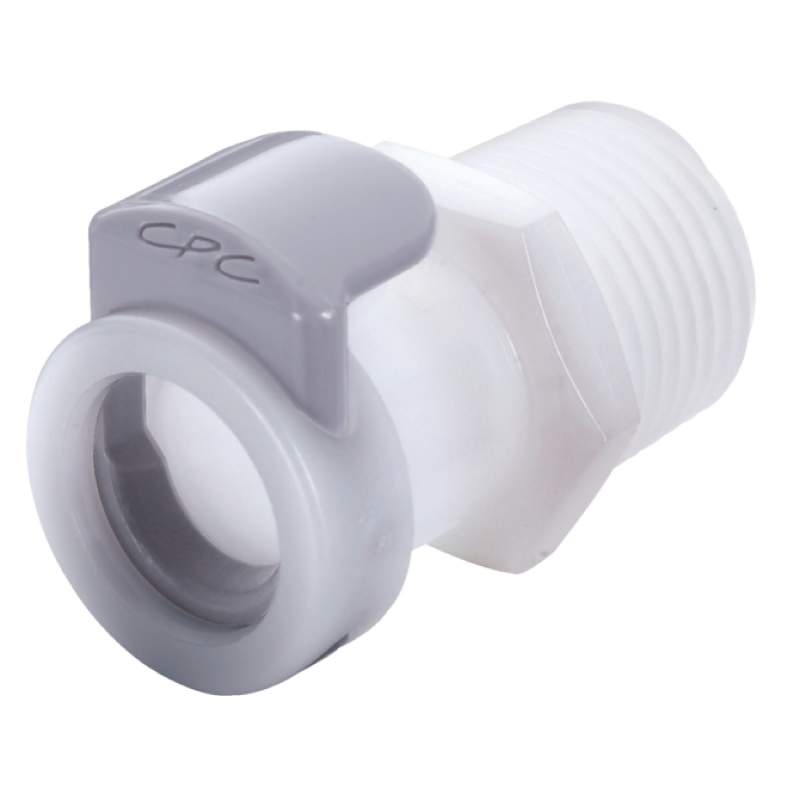 Raccord de laboratoire  | Accouplement synthétique (POM) Femelle avec filetage externe Burkle 8783-1062 | BUR-8783-1062