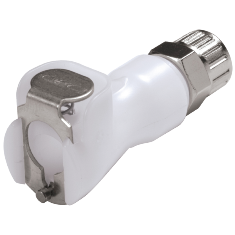 Raccord de laboratoire  | Accouplement à fermeture rapide Femelle avec vissage de tuyau Burkle | BUR-8742-1104_1