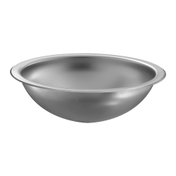 Vasque à encastrer Ø 385 mm Inox poli brillant HEMI DELABIE 120491
