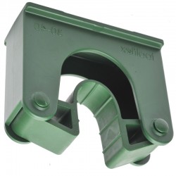 Support brosserie | Porte balai mural polypropylène Toolflex de 30 à 40 mm | 10 couleurs HOLD2 | HOLD2_1