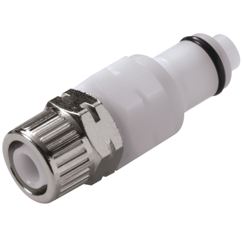 Raccord de laboratoire  | Accouplement à fermeture rapide Mâle têton avec vissage de tuyau Burkle | BUR-8772-1140_1