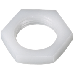 Raccord de laboratoire  | Écrou hexagonal (six pans) PE-HD Burkle | BUR-8537-0012_1