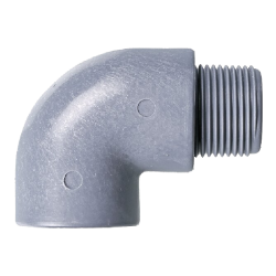 Raccord de laboratoire  | Coude 90° filetage interne / externe PP Burkle | BUR-8516-0012_1
