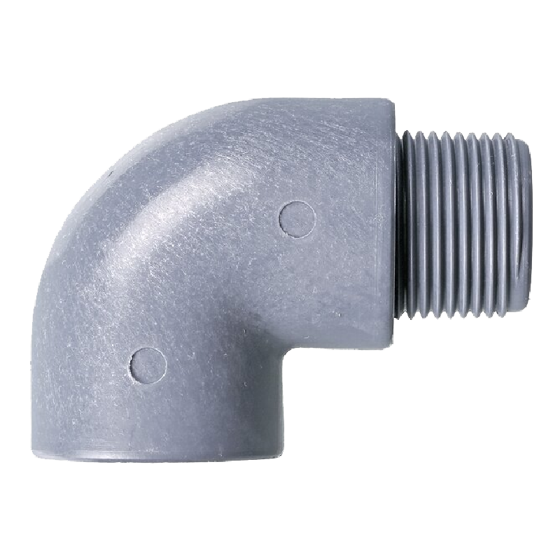 Raccord de laboratoire  | Coude 90° filetage interne / externe PP Burkle | BUR-8516-0012_1