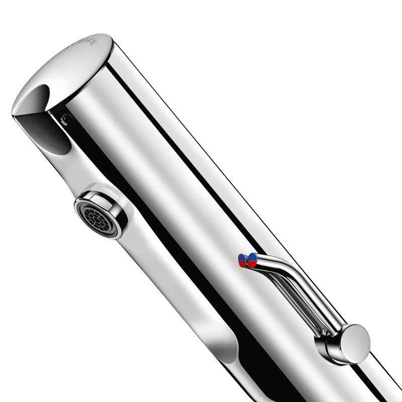 Delabie Robinetterie  | Mitigeur de lavabo automatique inox TEMPOMATIC MIX 4 DELABIE 490006LH | DEL-490006LH