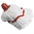 Mops franges boucles Hygiemix 250g | 5 couleurs MOP5/250 : Couleur:Rouge