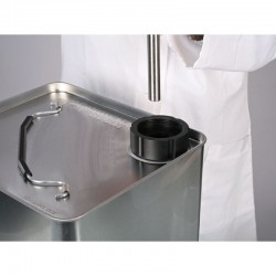 Pompe à solvant pour bidon en fer blanc commande manuelle Burkle 5603-2000
