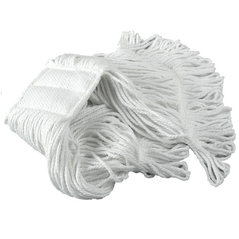 Mop à franges tampon abrasif | Mop hygiénique franges à boucles Kentucky 450g KMOP6/450 | KMOP6/450 Mop à franges tampon abrasif | Mop hygiénique franges à boucles Kentucky 450g KMOP6/450 | KMOP6/450