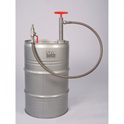 Pompe vide-fût en acier inoxydable flexible d'écoulement et robinet Burkle 5601-0801