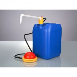 Pompe à pied OTAL® 20L/min. PVDF Burkle 5000-4016