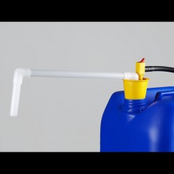 Pompe à pied OTAL® 20L/min. PVDF Burkle 5000-4016