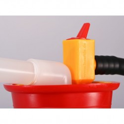 Pompe à pied OTAL® 20L/min. PVDF Burkle 5000-4016