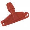 Supports mop à franges Kentucky 170 mm 4 couleurs KEN/CLIP : Couleur:Rouge