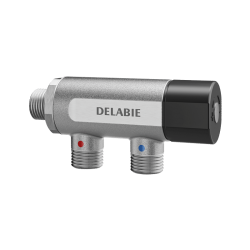 Accessoires robinetterie  | Mitigeur thermostatique PREMIX COMPACT 30° à 60°C de 1 à 11 postes M1/2" ou M3/4" DELABIE | DEL-7...