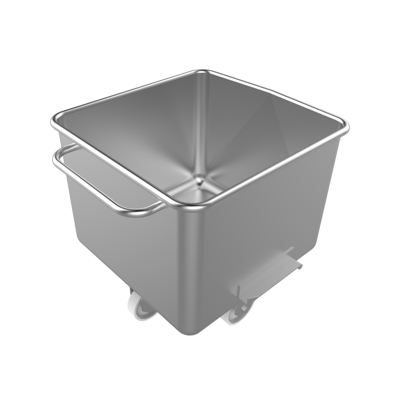 Cuve et Pétrin inox | Cuve bac Europe en inox 316 avec poignées de basculement 200 litres | BRO-3320200-V4A