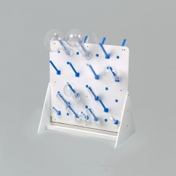 Égouttoir de laboratoire | Égouttoir de paillasse PVC Burkle | BUR-9640-3040_1