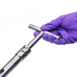 Prélèvement de poudre | Canne de prélèvement de poudre model triple avec inserts | 1230C-900_1