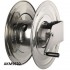 Enrouleur manuel inox pour tuyau 3/4" 20m ou 1" 10m : Diamètre:3/4" 20m - 1" 10m
