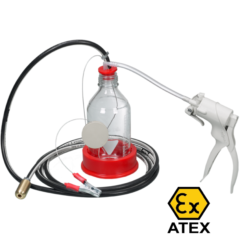 Pompe prélèvement de liquide | Préleveur-échantillonneur pour liquides inflammables ATEX Burkle 5314-3000 | BUR-5314-3000