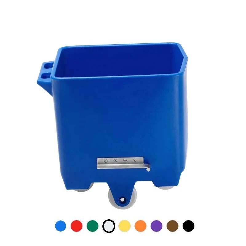 Bac cuve Europe | Cuve bac Europe plastique PEHD 200 Litres 9 couleurs avec griffes de basculement | FLE-CUV200GB_1