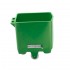 Cuve bac Europe plastique PEHD 200 Litres 9 couleurs avec griffes de basculement : Couleur :Vert