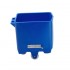 Cuve bac Europe plastique PEHD 200 Litres 9 couleurs avec griffes de basculement : Couleur :Bleu