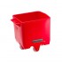 Cuve bac Europe plastique PEHD 200 Litres 9 couleurs avec griffes de basculement : Couleur :Rouge