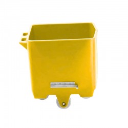 Bac cuve Europe | Cuve bac Europe plastique PEHD 200 Litres 9 couleurs avec griffes de basculement | FLE-CUV200GB_1
