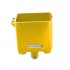 Cuve bac Europe plastique PEHD 200 Litres 9 couleurs avec griffes de basculement : Couleur :Jaune
