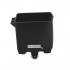 Cuve bac Europe plastique PEHD 200 Litres 9 couleurs avec griffes de basculement : Couleur :Noir