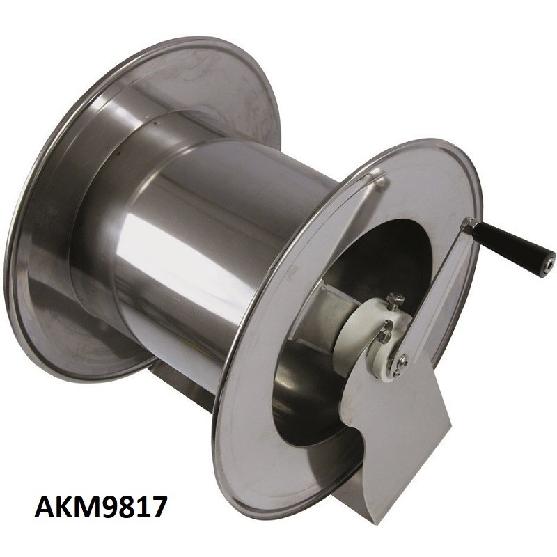 Enrouleur manuel inox RAMEX | Enrouleur manuel inox pour tuyau 3/4" 25m ou 1" 20m | AKM9817 Enrouleur manuel inox RAMEX | Enrouleur manuel inox pour tuyau 3/4" 25m ou 1" 20m | AKM9817