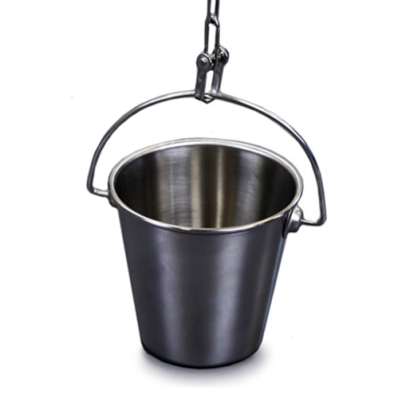 Prélèvement de liquide | Seau inox 300 ml pour prélèvement | A725-300