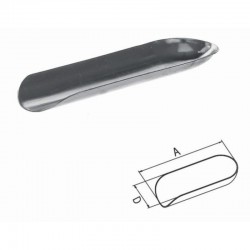 Pelle inox de laboratoire | Pelle de pesée à fond plat en inox pour balance 7 modèles Bochem | BOC-12800_1