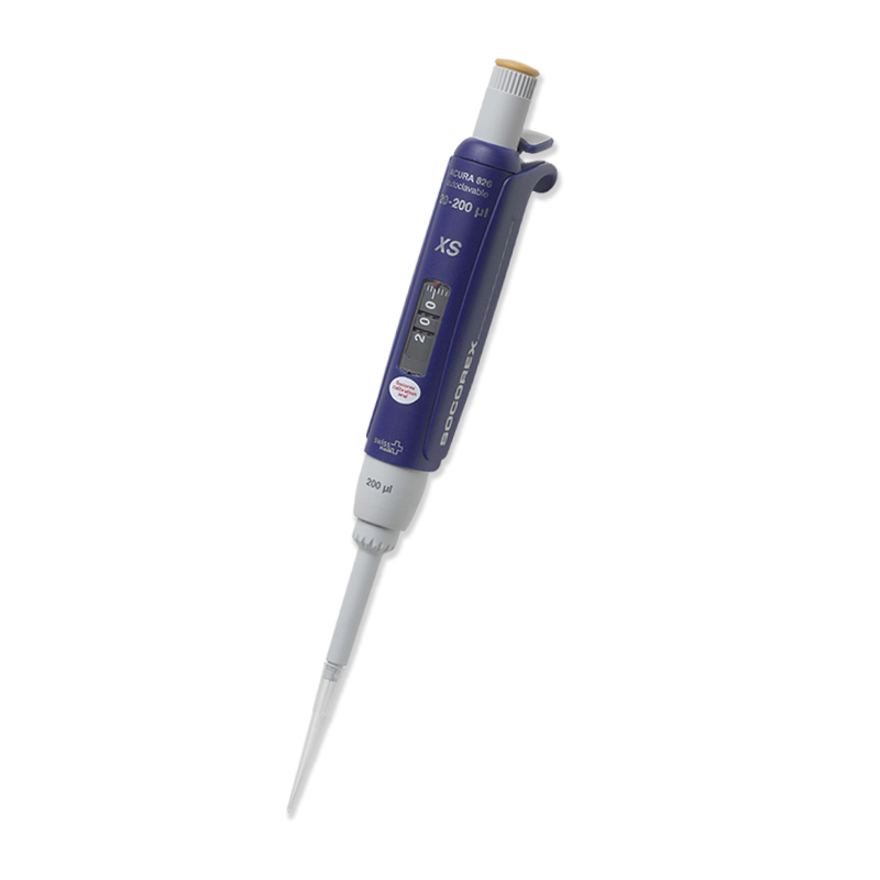 Micropipette | Micropipette Acura manual 826XS SOCOREX automatique 0.1-2 à 100-1000µl | SOC-826.0002_1