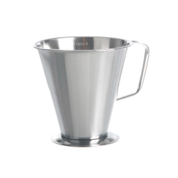 Béchers Inox | Bécher pichet de mesure conique gradué Inox de 500 à 2000 ml | COT-551050_1