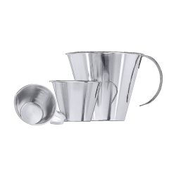 Béchers Inox | Bécher conique gradué Inox 304 de 100 à 2000 ml | COT-549010_1