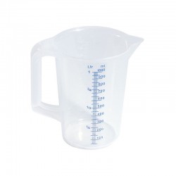 Bécher de laboratoire | Bécher messure alimentaire gradué avec bec verseur Polypropylène de 250 ml à 5 litres | COT-3078025_1