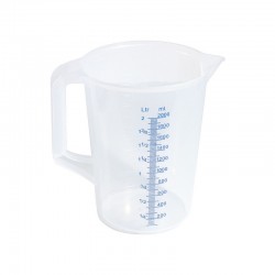 Bécher de laboratoire | Bécher messure alimentaire gradué avec bec verseur Polypropylène de 250 ml à 5 litres | COT-3078025_1