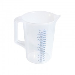 Bécher de laboratoire | Bécher messure alimentaire gradué avec bec verseur Polypropylène de 250 ml à 5 litres | COT-3078025_1