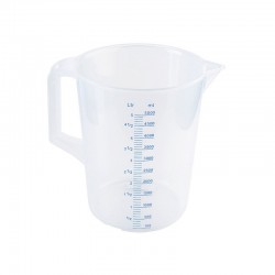 Bécher de laboratoire | Bécher messure alimentaire gradué avec bec verseur Polypropylène de 250 ml à 5 litres | COT-3078025_1