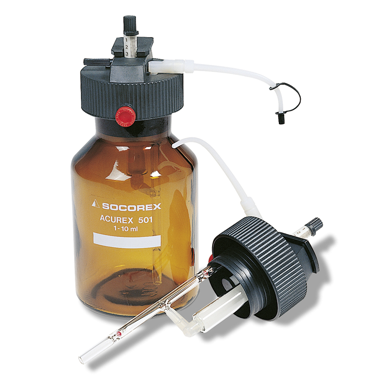 Distributeur pour flacon | Distributeur Acurex™ 501 de 0,2-2 ml à 1-30 ml SOCOREX | SOC-501.02025_1