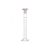 Éprouvette graduée classe A verre borosilicaté 3.3 avec bouchon de 10 à 2000 ml Pobel : Volume:10 ml, Bouchon:19/10, Subdivision ml:0.20 ml, Tolérance  ± ml:± 0.1