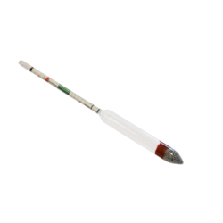 Micropipette | Hydromètre à triple échelle pour le vin et la bière | ROG-KLL006
