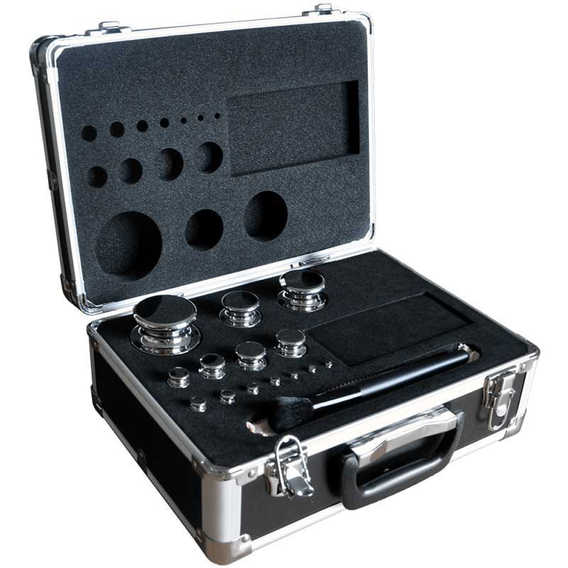 Poids étalons et coffret d'étalonnage | Coffret de poids d'étalonnage OIML F1-1g à 2Kg ADAM Equipement 700100070 | F1-1G/2KG_1