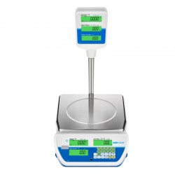 Balance de précision | Balance poids prix homologuée Swift 1.5 à 30 Kg - 0.1 à 5g - ADAM Equipment | SWZ3DP_1