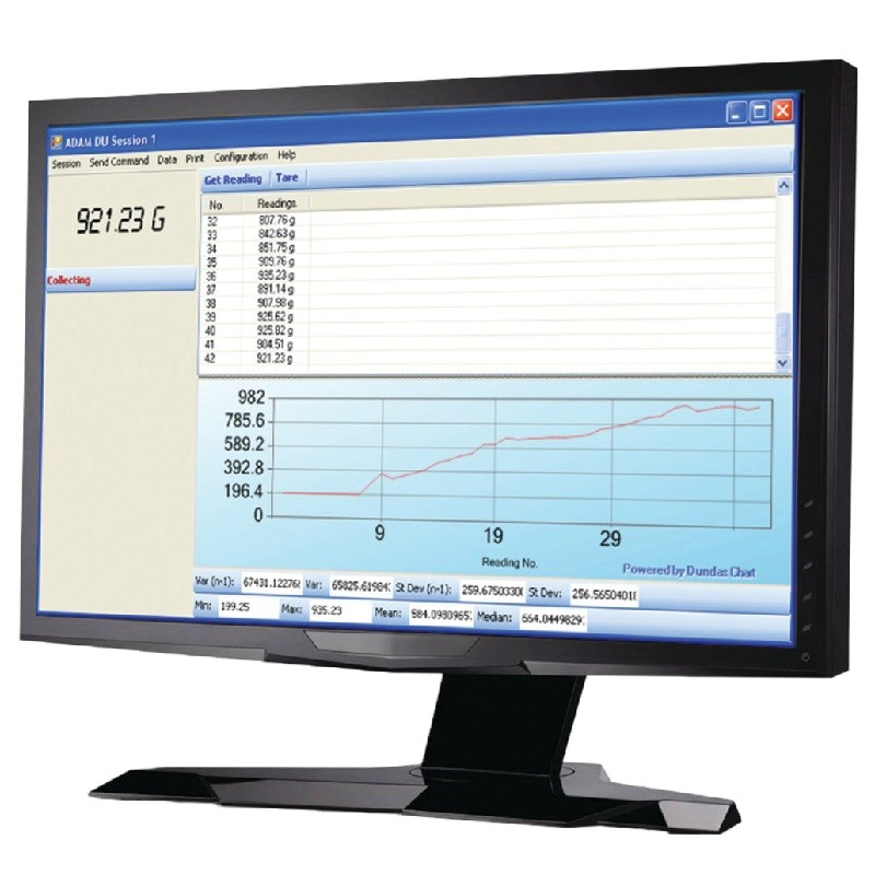Accessoires Balances ADAM | Programme acquisition de données ADAMDU ADAM Equipment 600002028 | 600002028