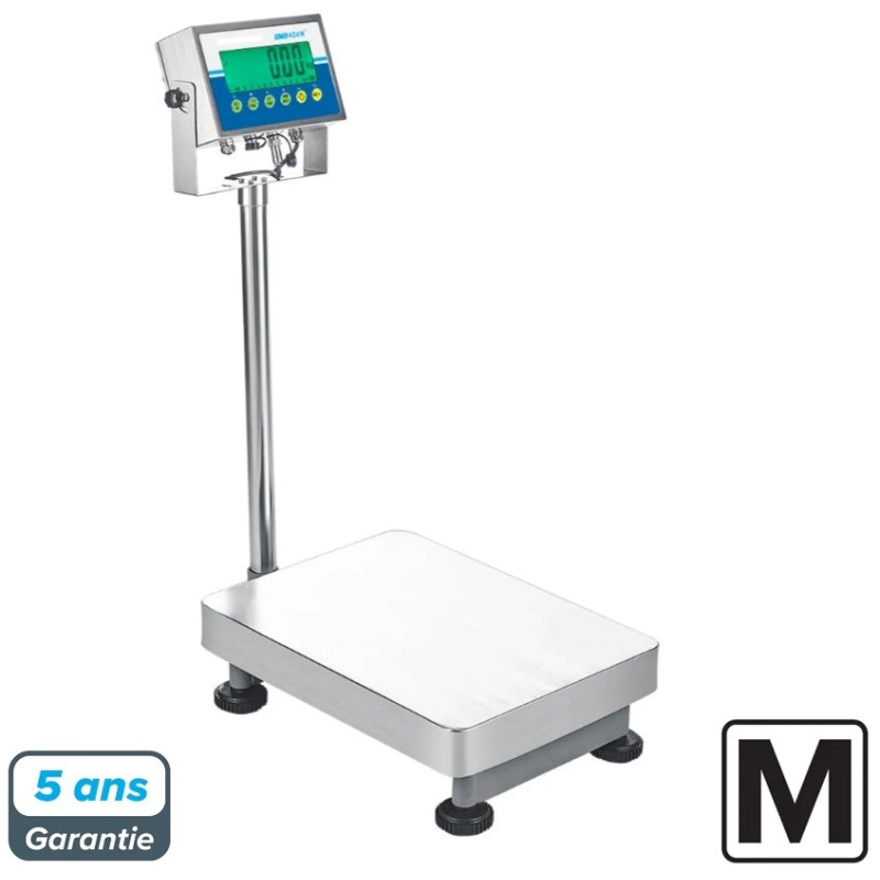 Balance de précision | Balance homologuée au sol AGF 60Kg à 300Kg 20g à 100g ADAM Equipment | AGF60M_1
