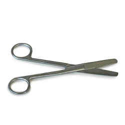 Ciseaux et Couteaux | Ciseaux médical à usage unique stériles inox 20 pièces | 8555A-150S
